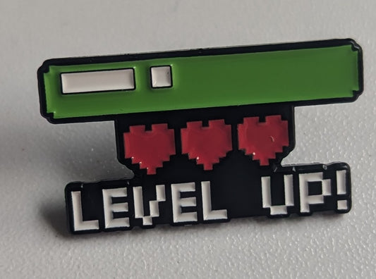 Gamer Pin - Level Up