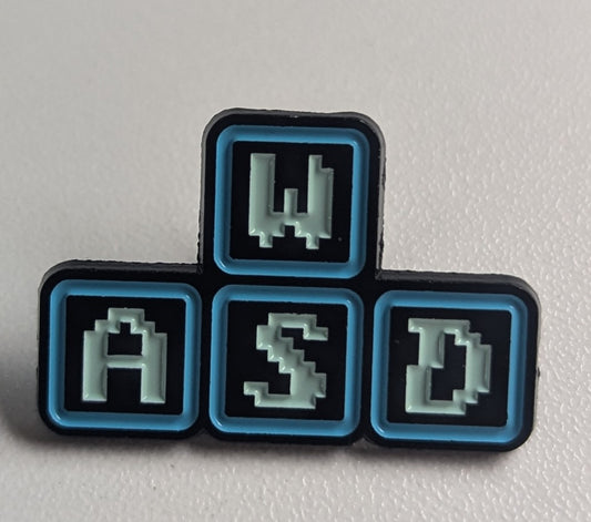 Gamer Pin - WASD